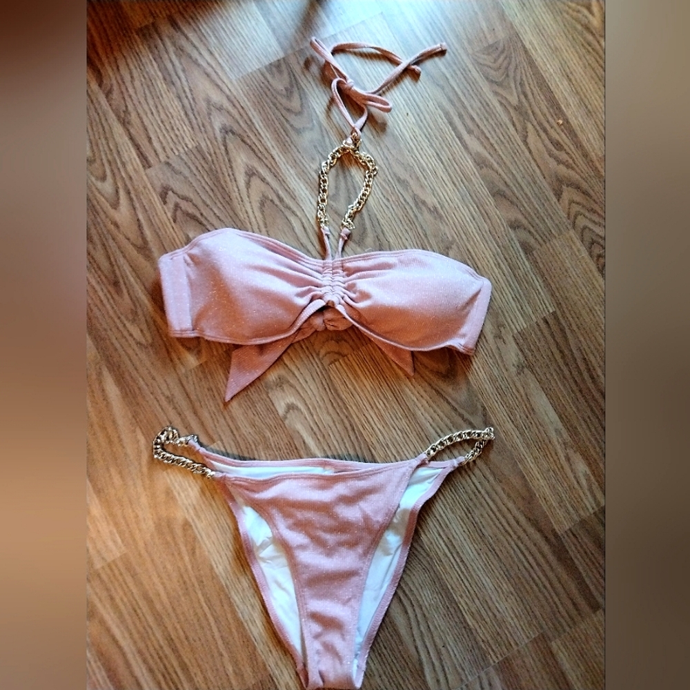Brand new Sparkly pink 2 piece
